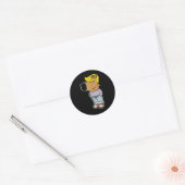 Chill Trump Meme Funny Chill Guys Meme Ronde Sticker (Envelop)