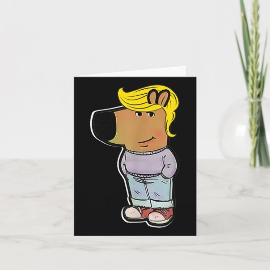 Chill Trump Meme Grappige Chill Jongens Meme  Kaart (Voorkant)