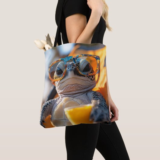 Chill-Turtle Tote Bag (Dichtbij)
