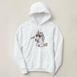 Chill Unicorn Nail Vibes - Meh Hoodie