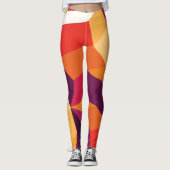 Chill Vibe Pattern Leggings (Voorkant)