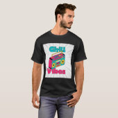Chill Vibes Boombox T-shirt (Voorkant volledig)