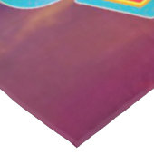 Chill Vibes Frog 3D Glasses |  Frog Fleece Blanket Tafelkleed (Gekanteld)
