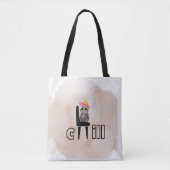 Chill Vibes Monkey | Grappig Ontspannen Cartoon De Tote Bag (Voorkant)