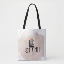 Chill Vibes Monkey | Grappig Ontspannen Cartoon De Tote Bag