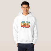 Chill Vibes Multicolor Esthetische Hoodie (Voorkant volledig)