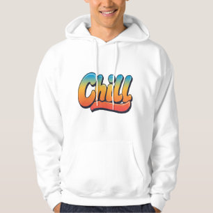 Chill Vibes Multicolor Esthetische Hoodie