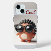 Chill Vibes Only / Cool / iPhone 15 Hoesje (Achterkant)