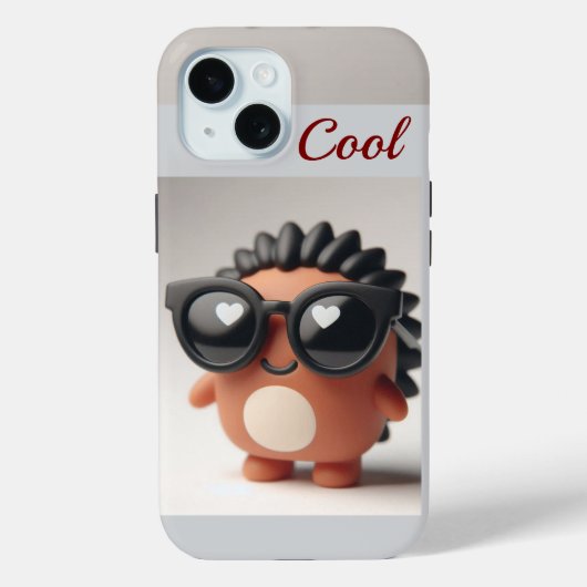 Chill Vibes Only / Cool / iPhone 15 Hoesje (Achterkant)