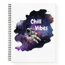Chill Vibes Spiral Notebook