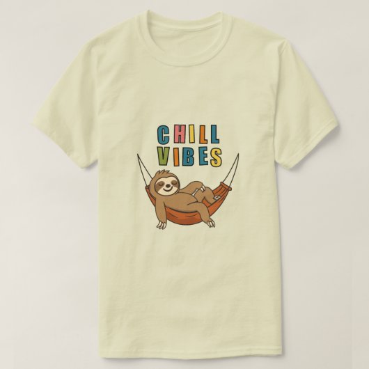 Chill Vibes T-shirt (Design voorkant)