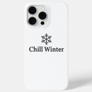 Chill Winter iPhone Hoesje