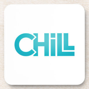 Chill Zen Minimalistische Grafische T-shirt Medi Bier Onderzetter