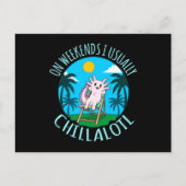 Chillalotl Kawaii Animal Axolotl Lover Pet Eigenaa Uitnodiging Briefkaart (Voorkant)