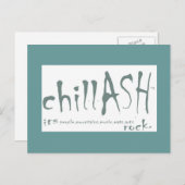chillASH-briefkaart Briefkaart (Voorkant / Achterkant)