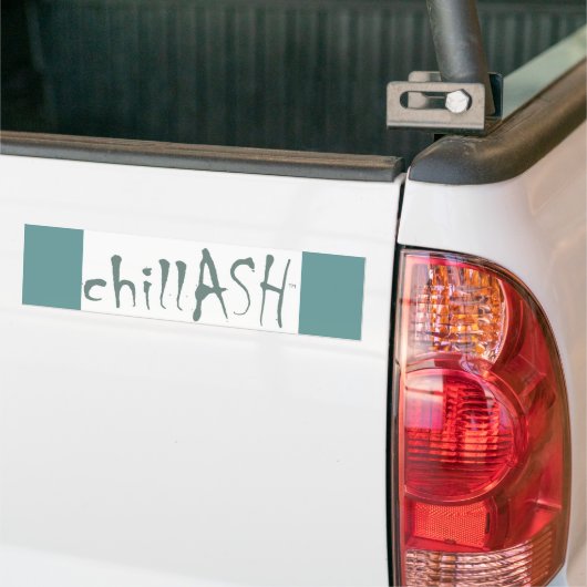 chillASH-bumpersticker Bumpersticker (Op Truck)