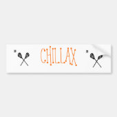 CHILLAX BUMPERSTICKER (Voorkant)