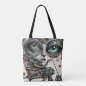 Chillax Canvas tas van DAKimage (Achterkant)