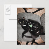 Chillax Cat Briefkaart (Voorkant / Achterkant)