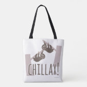 Chillax Relaxing Slote Tote Bag (Achterkant)