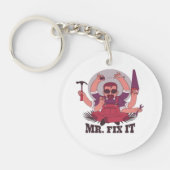 ChilledWorld “Mr. Fix It” Grafisch Sleutelhanger (Voorkant)
