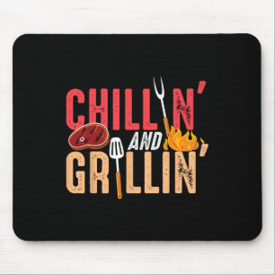Chillen En Grillen Byrbecue Feestje Muismat