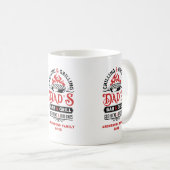 Chillen en grillen pa's bar en grill ontwerp 2 koffiemok (Voorkant rechts)