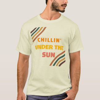 Chillen in de zon Zomer T-shirt Relax Strand
