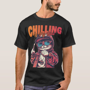 Chillen is mijn beste t-shirt