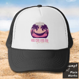 Chillen. Je kunt me vinden, het kan me niet schele Trucker Pet