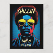 Chillen Like a Villain Postkaart (Voorkant)
