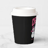 Chillen met de coolste patiënten NICU Kerstmis Papieren Bekers (Rechts)