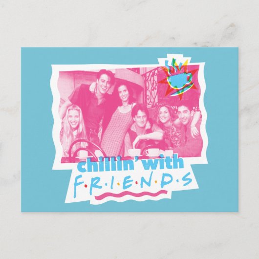 Chillen met FRIENDS™ Briefkaart (Voorkant)