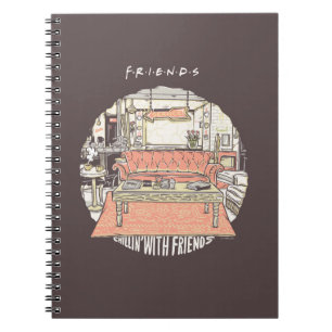 Chillen met FRIENDS™ Cartoon Notitieboek