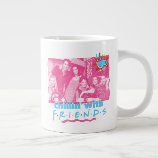 Chillen met FRIENDS™ Grote Koffiekop (Rechts)