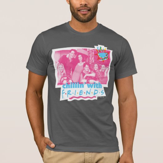 Chillen met FRIENDS™ T-shirt (Voorkant)