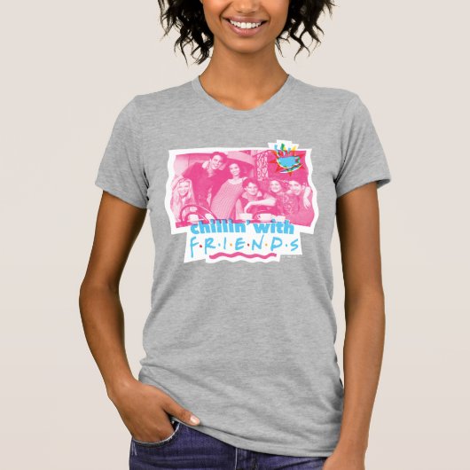 Chillen met FRIENDS™ T-shirt (Voorkant)