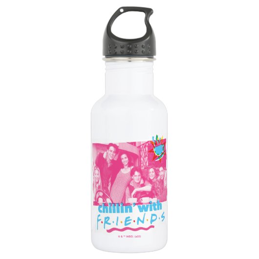 Chillen met FRIENDS™ Waterfles (Voorkant)
