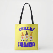 Chillen met Halloween Gnomes Trick or treat Tas (Voorkant)