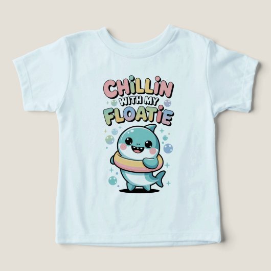 Chillen’ met mijn drijfding | Haaienbaby (Design voorkant)
