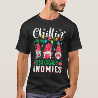 Chillen Met Mijn Dwergen Uit De 5e Klas Licht Kers T-shirt