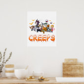 chillen met mijn freaks poster (Keuken)