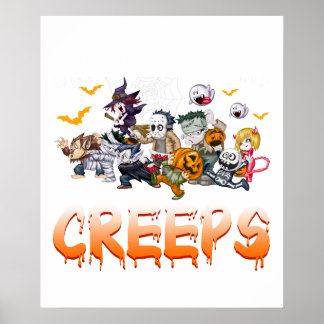 chillen met mijn freaks poster