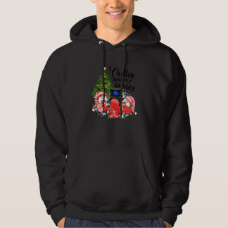 Chillen Met Mijn Kabouter Kerst Overeenkomstige Fa Hoodie