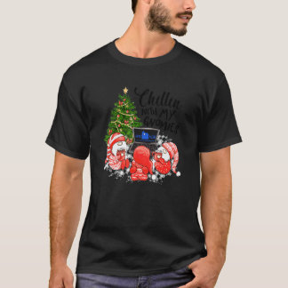 Chillen Met Mijn Kabouter Kerst Overeenkomstige Fa T-shirt