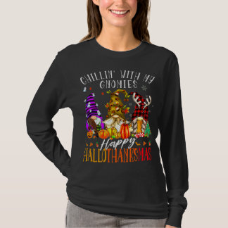 Chillen Met Mijn Kabouters Gelukkig Hallothanksmas T-shirt