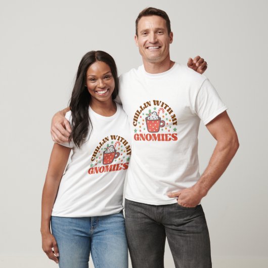 Chillen Met Mijn Kabouters - Kerst T-Shirt (Unisex)