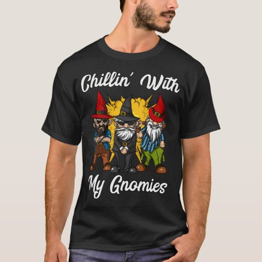 Chillen Met Mijn Kabouters T-shirt (Voorkant)