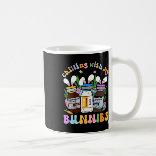 Chillen met mijn konijntjes ICU B52 Med Surg Verpl Koffiemok