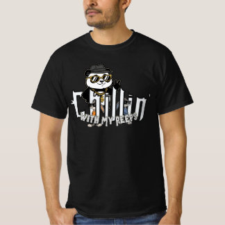 Chillen Met Mijn Maten Grappig Panda T-Shirt